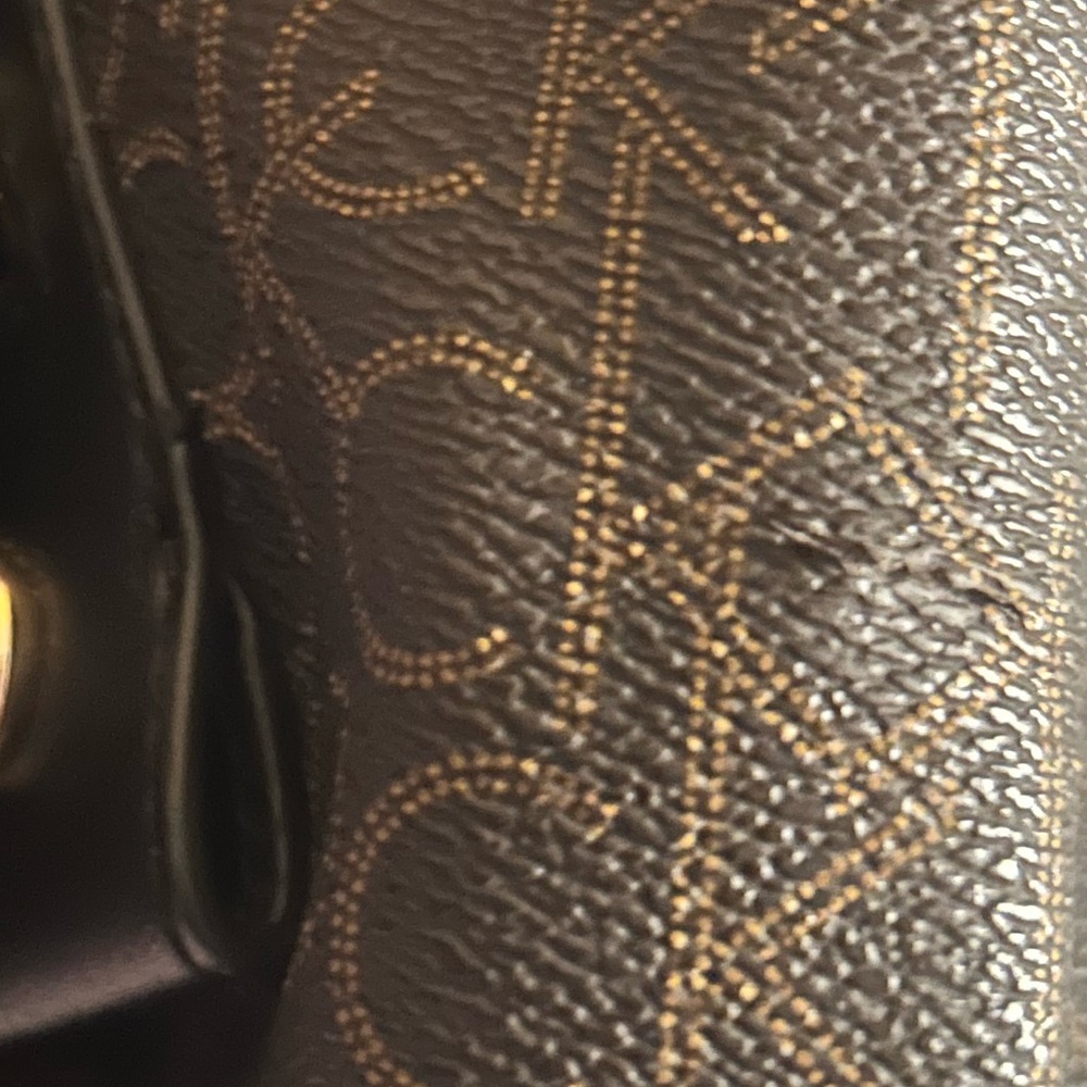 Calvin Klein Brown and Tan Shoulder Bag - Picture 5 of 10
